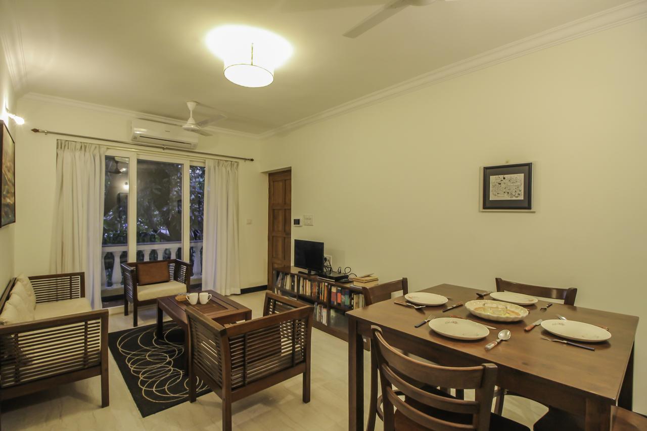 Oyo 10801 Home Pool View 2Bhk Siolim Buitenkant foto