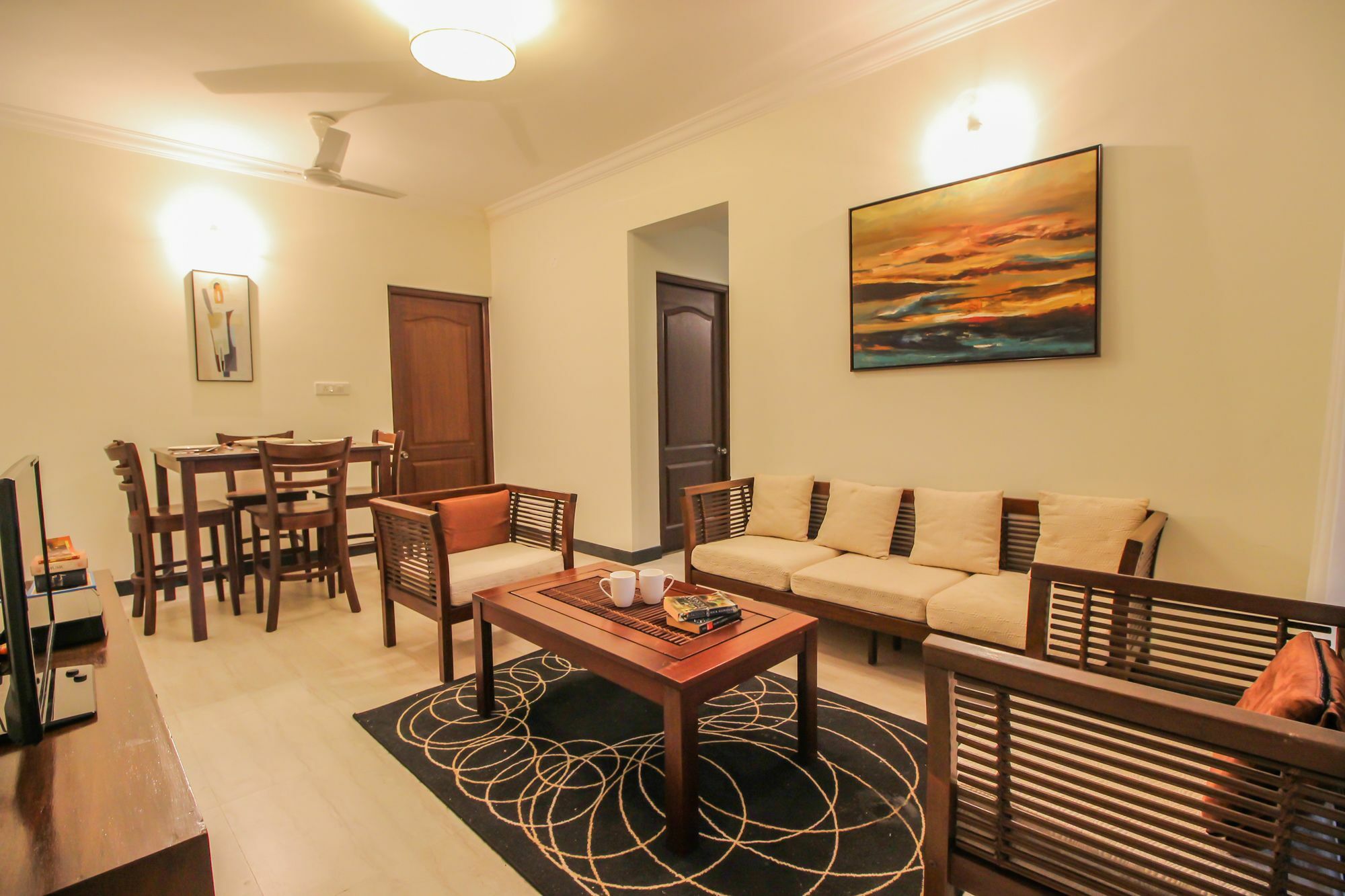 Oyo 10801 Home Pool View 2Bhk Siolim Buitenkant foto