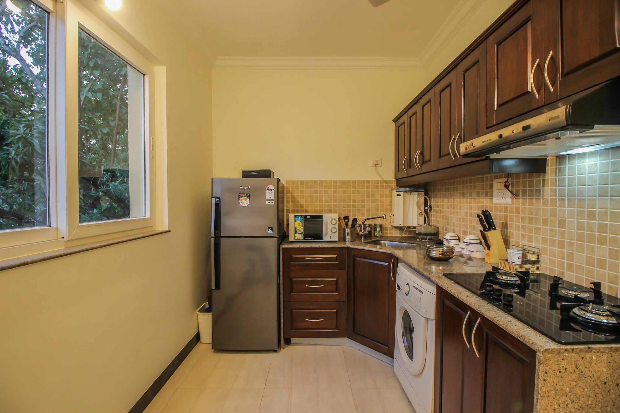 Oyo 10801 Home Pool View 2Bhk Siolim Buitenkant foto